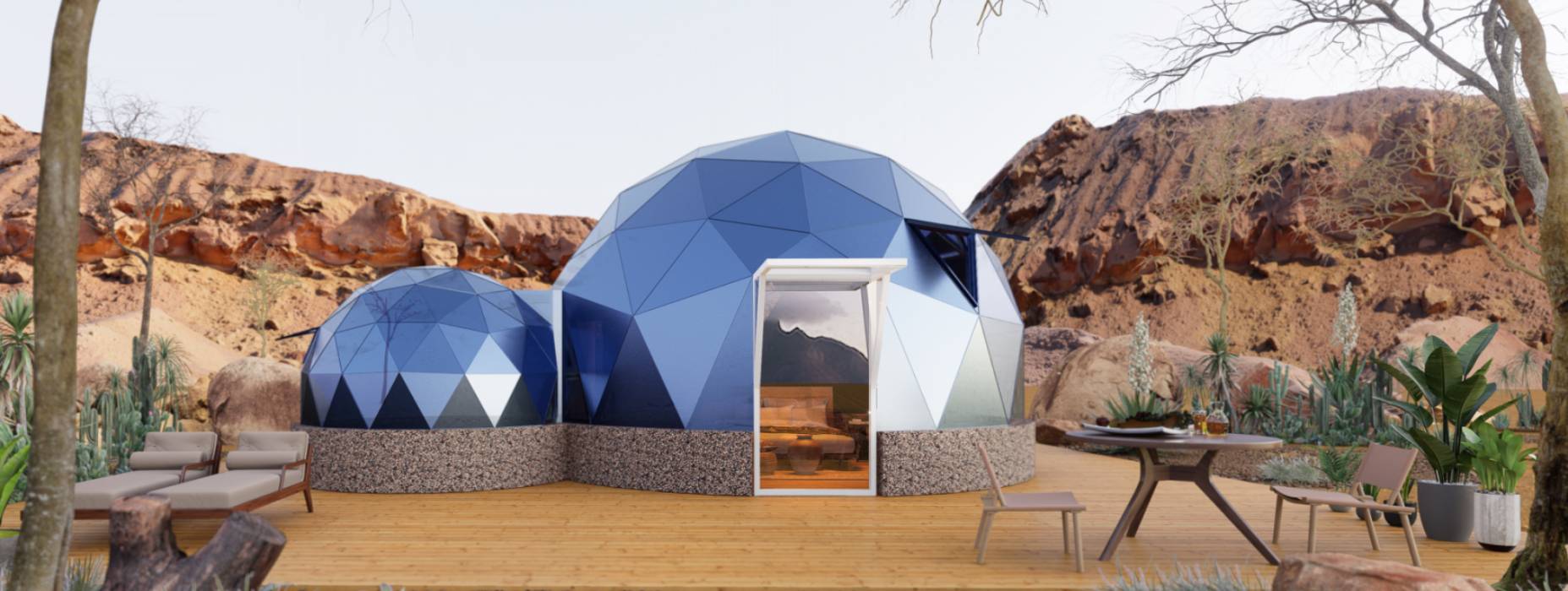 龙陵县球形智能光伏玻璃星空房